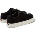 Zapatillas Camper Peu Roda Negro, vista trasera en tres cuartos