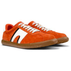 Zapatillas Camper Pelotas Soller Rojo, vista frontal en tres cuartos