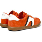 Zapatillas Camper Pelotas Soller Rojo, vista trasera en tres cuartos