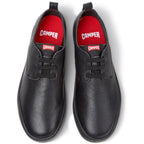 Zapatos Camper Peu Touring Negro, vista cenital del par