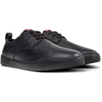 Zapatos Camper Peu Touring Negro, vista frontal en tres cuartos