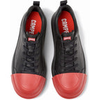 Zapatillas Camper Junction Runner Negro, vista cenital del par