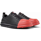 Zapatillas Camper Junction Runner Negro, vista frontal en tres cuartos