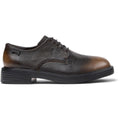 Zapatos Camper Dean Marrón, perfil lateral