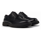 Zapatos Camper Norman Negro, vista frontal en tres cuartos
