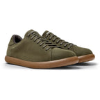 Zapatillas Camper Pelotas Soller Verde, vista frontal en tres cuartos