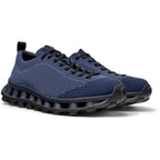 Zapatillas Camper Pelotissima Azul, vista frontal en tres cuartos