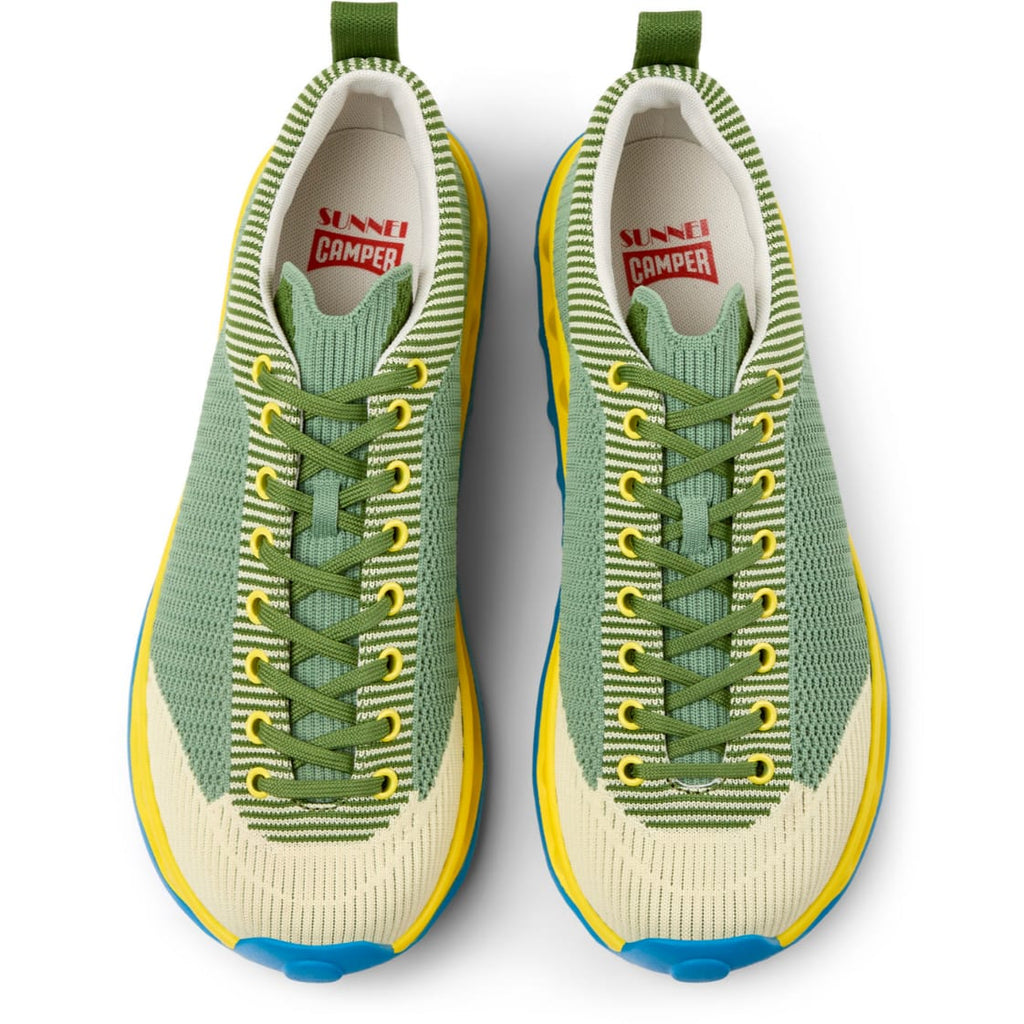 Zapatillas Camper Pelotissima Sunnei Multicolor Amarillo Hombre vista superior