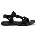 Sandalias Camper Karst Sandal Negro, perfil lateral