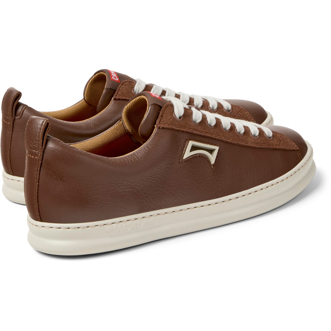 Zapatillas Camper Runner Four Marrón Hombre vista trasera