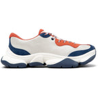 Zapatillas Camper Karst Blanco/Azul/Rojo, perfil lateral