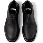 Zapatos Camper Pix Negro, vista cenital del par