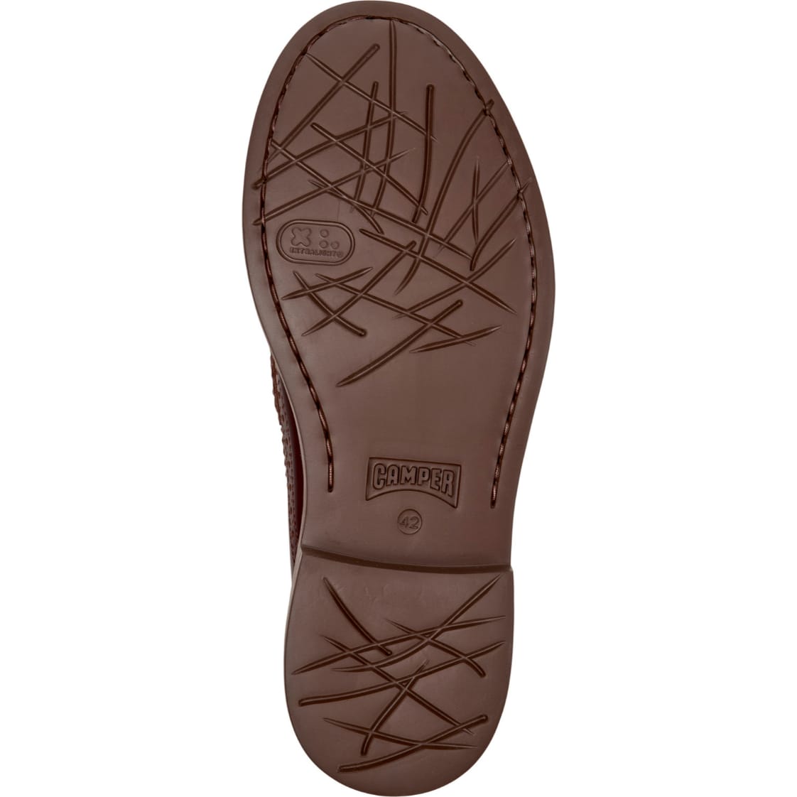 Mocasines Camper Twins Marrón Hombre suela