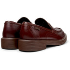 Mocasines Camper Twins Marrón Hombre vista trasera