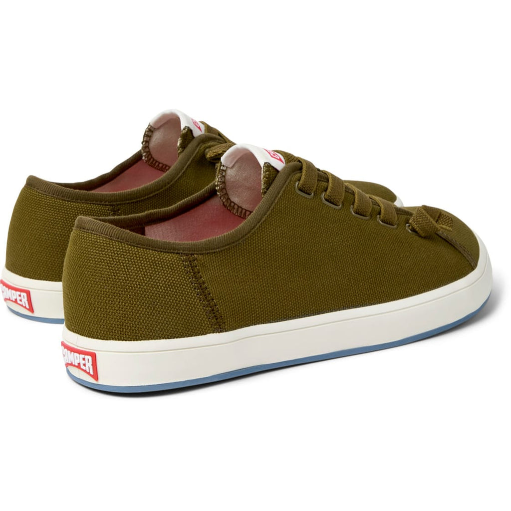 Zapatillas Camper Peu Rambla II Verde Hombre vista trasera