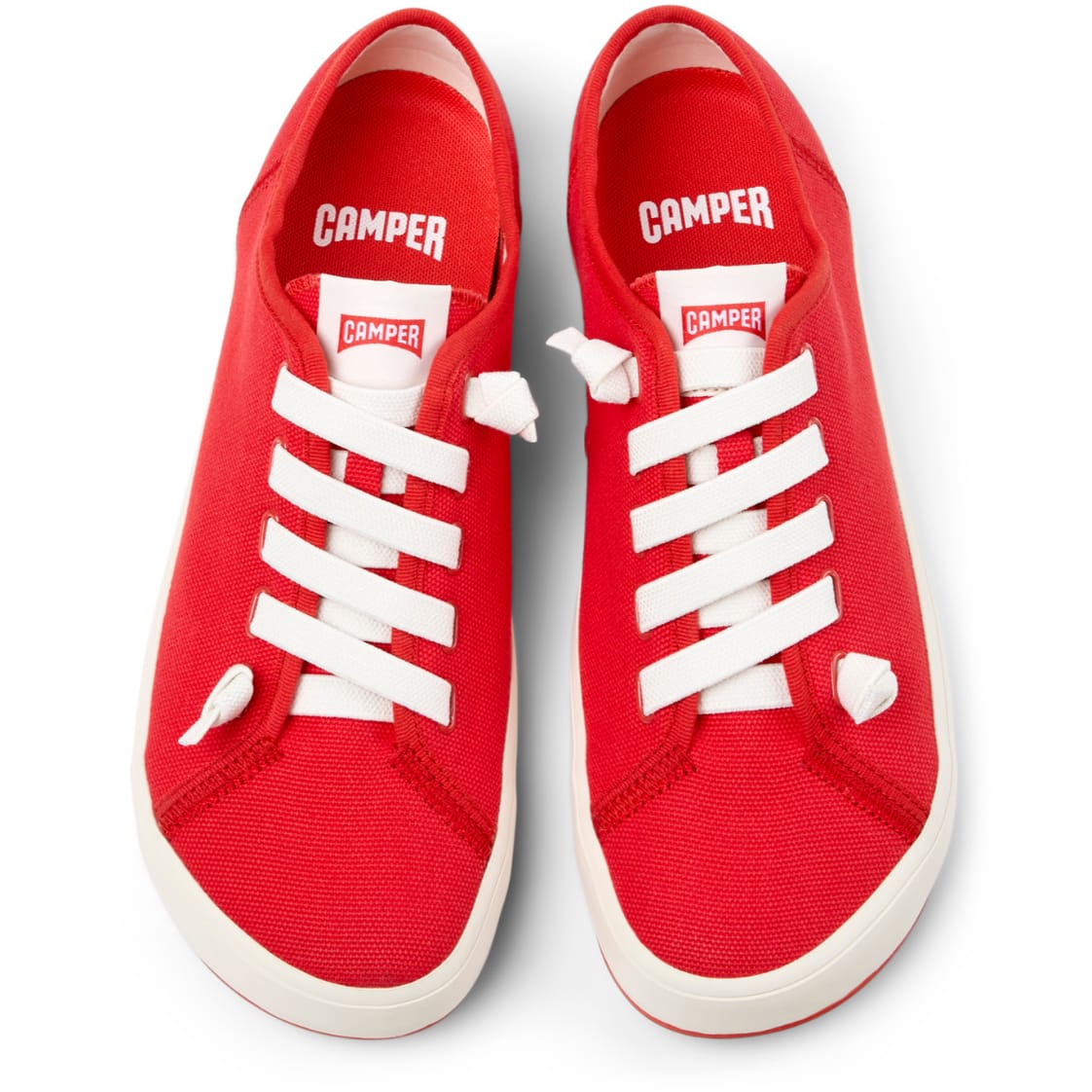 Zapatillas Camper Peu Rambla II Rojo Hombre vista superior