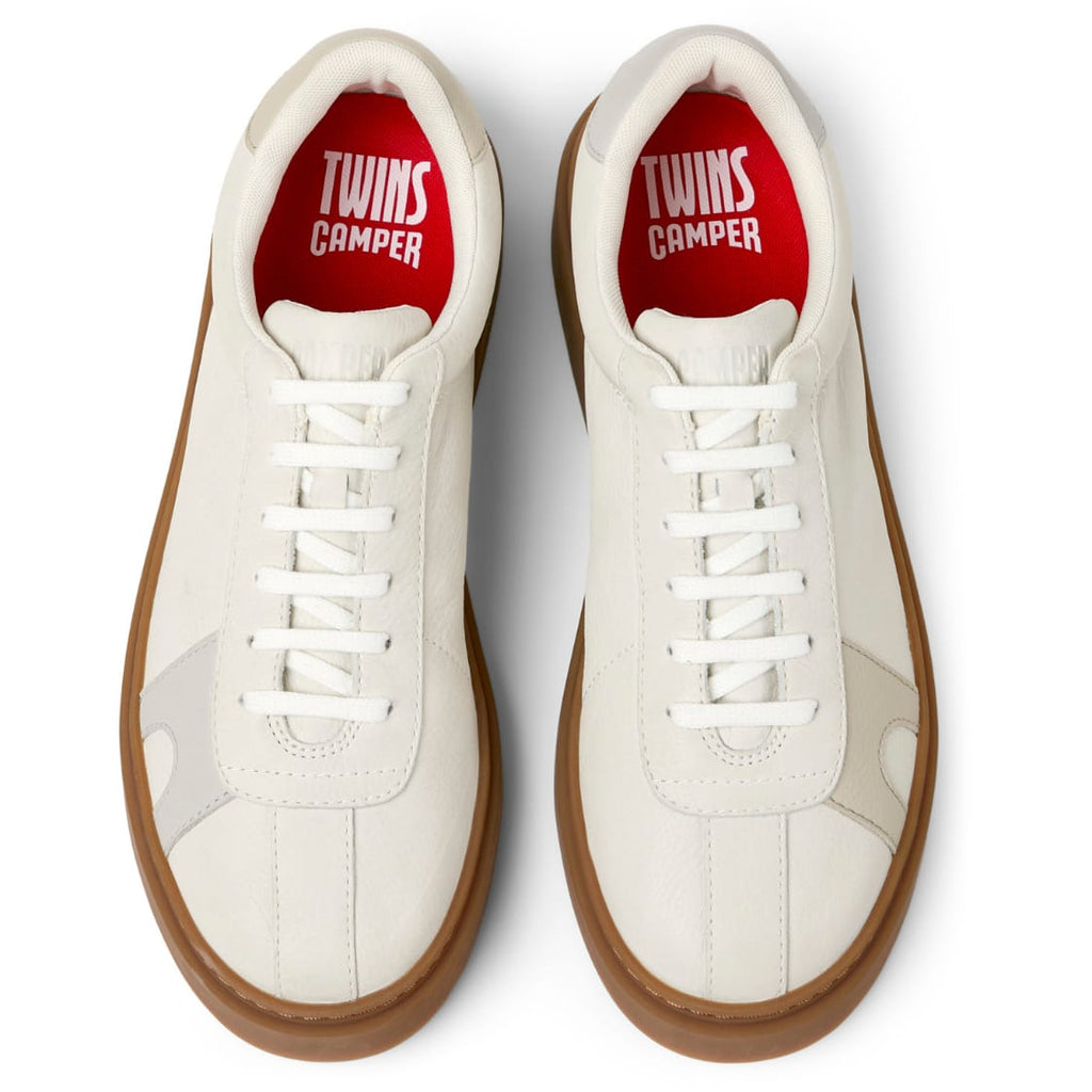Zapatillas Camper Twins Blanco Hombre vista superior