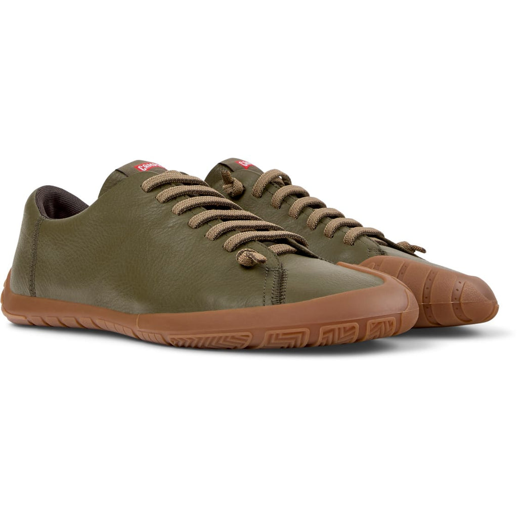Zapatos Camper Peu Path Verde Hombre vista frontal