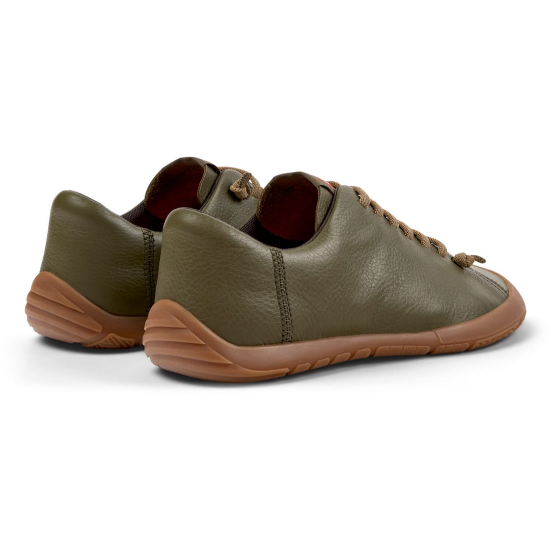 Zapatos Camper Peu Path Verde Hombre vista trasera