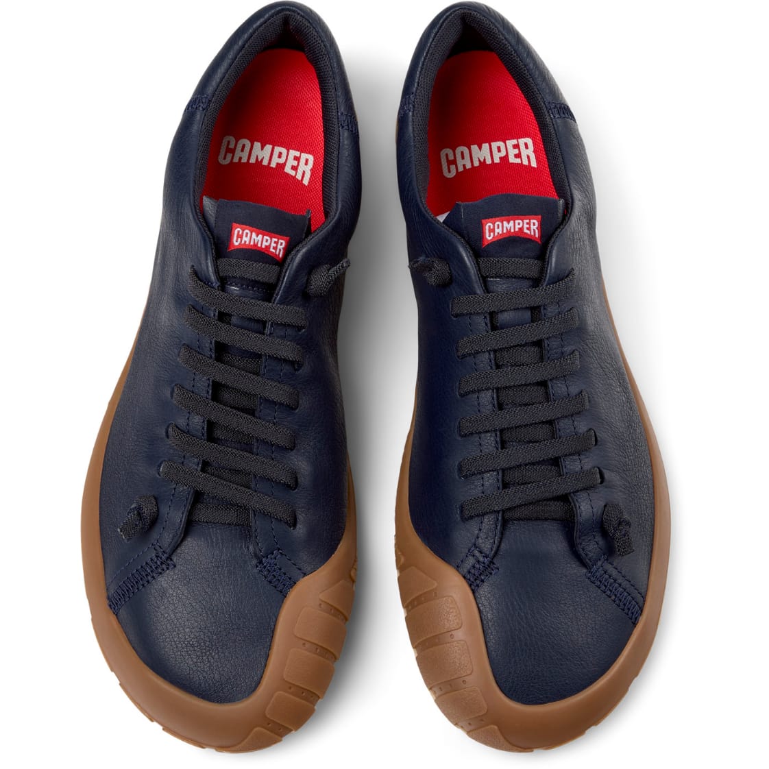 Zapatos Camper Peu Path Azul Hombre vista superior