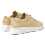 Zapatillas Camper Runner Up Beige, vista trasera en tres cuartos