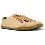 Zapatos Camper Peu Cami Beige, vista frontal en tres cuartos