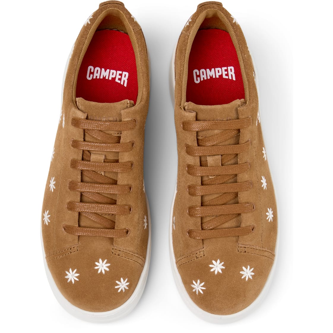 Zapatillas Camper Runner Up Marrón Mujer vista superior