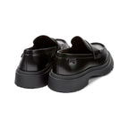 Zapatos Camper Walden Negro, vista trasera en tres cuartos