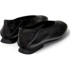 Ballerinas Camper Casi Myra Negro, vista trasera en tres cuartos