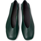 Ballerinas Camper Casi Myra Verde, vista cenital del par