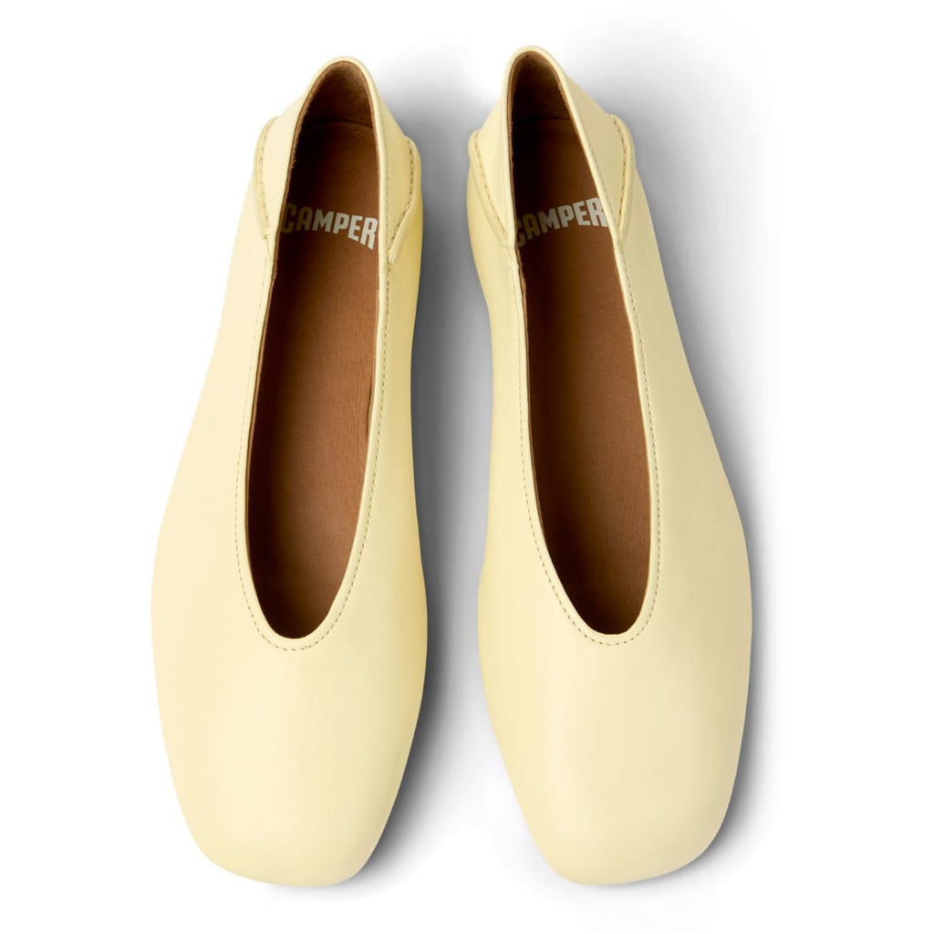 Ballerinas Camper Casi Myra Amarillo Mujer vista superior