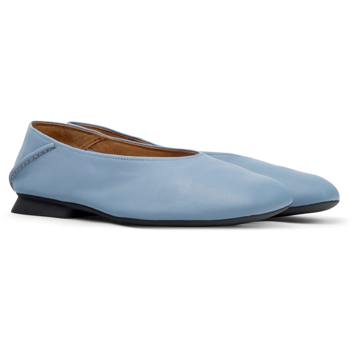 Ballerinas Camper Casi Myra Azul Mujer vista frontal