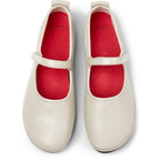 Ballerinas Camper Right Nina Gris, vista cenital del par