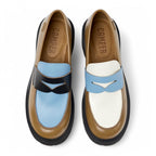 Zapatos Camper Twins Multicolor, vista cenital del par