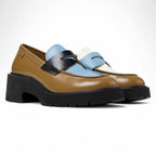 Zapatos Camper Twins Multicolor, vista frontal en tres cuartos