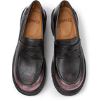 Zapatos Camper Milah Negro, vista cenital del par