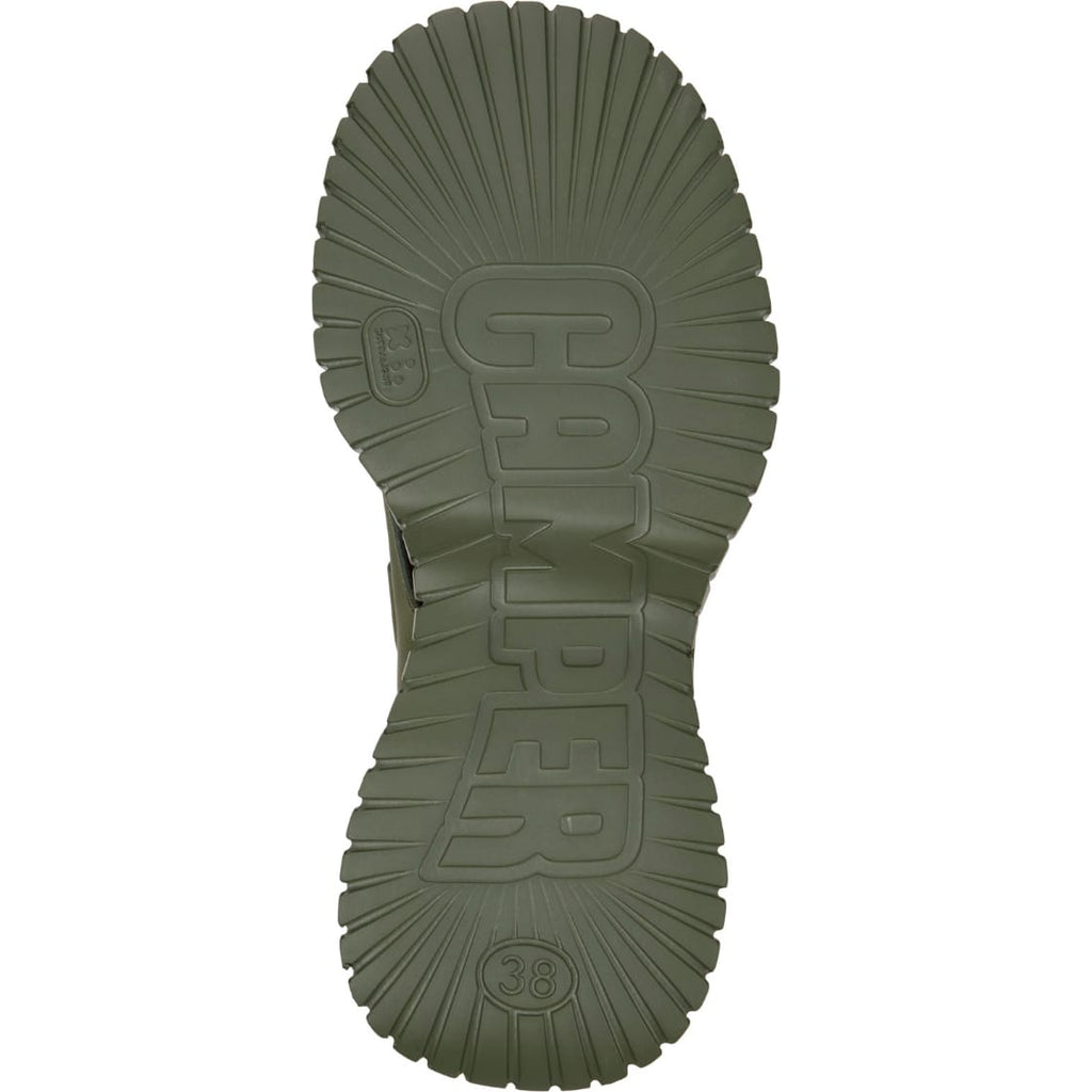 Sandalias Camper Pix BCN Verde Mujer suela