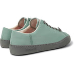 Zapatillas Camper Peu Touring Verde, vista trasera en tres cuartos