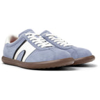 Zapatillas Camper Pelotas Soller Celeste, vista frontal en tres cuartos