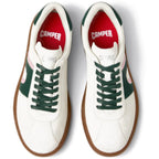 Zapatillas Camper Pelotas Soller Blanco, vista cenital del par