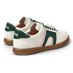Zapatillas Camper Pelotas Soller Blanco, vista trasera en tres cuartos
