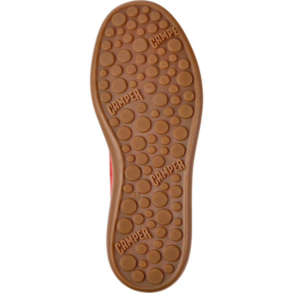 Zapatillas Camper Pelotas Soller Rojo Mujer suela