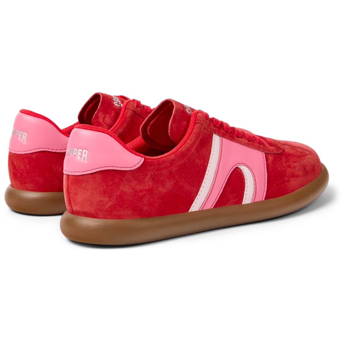 Zapatillas Camper Pelotas Soller Rojo Mujer vista trasera
