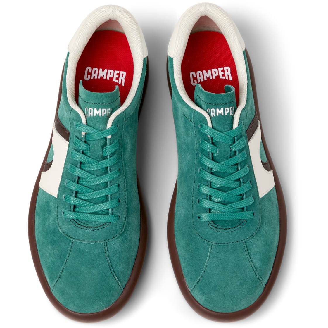 Zapatillas Camper Pelotas Soller Verde Mujer vista superior