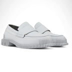 Zapatos Camper Pix Gris, vista frontal en tres cuartos