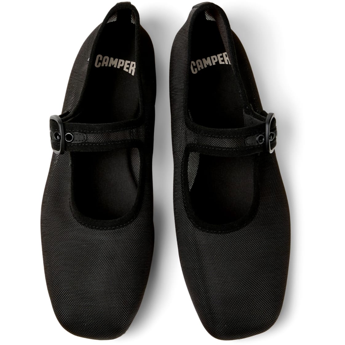 Ballerinas Camper Casi Myra Negro Mujer vista superior