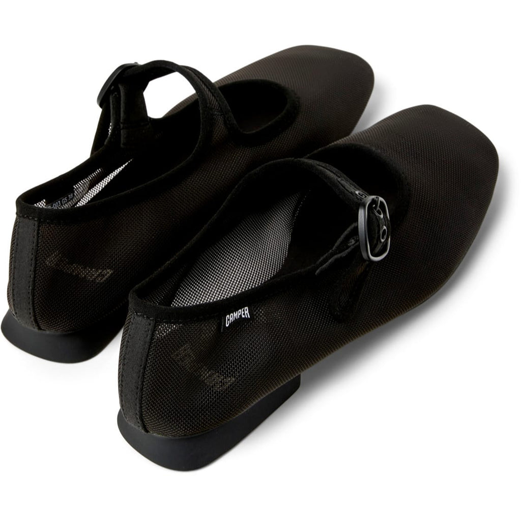 Ballerinas Camper Casi Myra Negro Mujer vista trasera