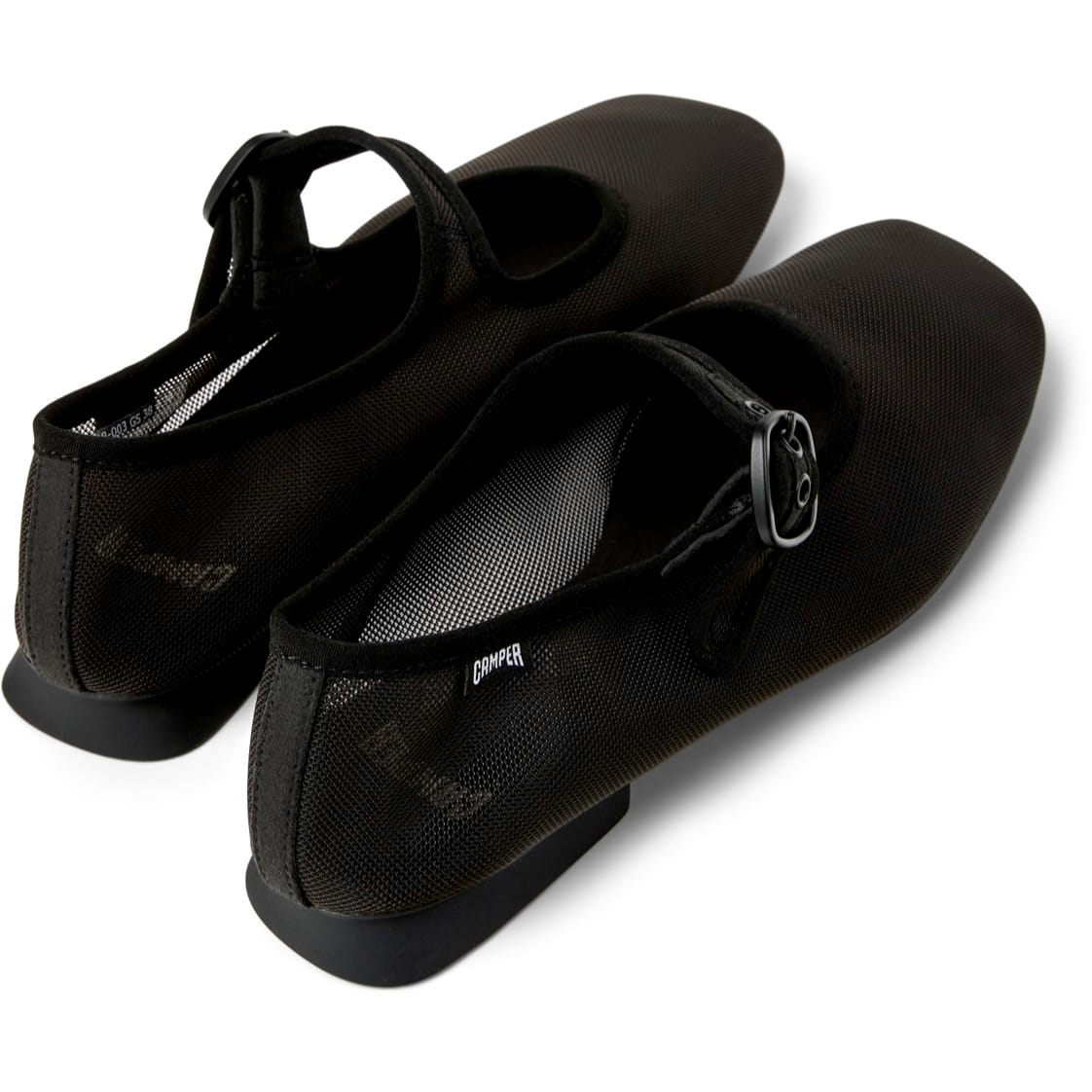 Ballerinas Camper Casi Myra Negro Mujer vista trasera