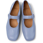 Zapatos Camper Casi Myra Celeste, vista cenital del par