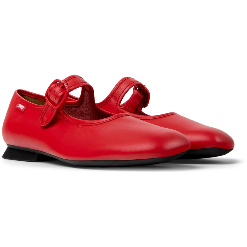 Ballerinas Camper Casi Myra Rojo Mujer vista frontal